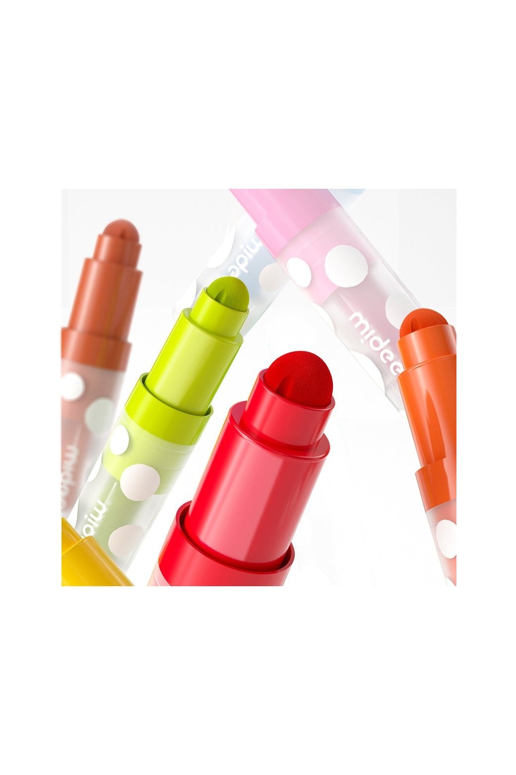 Washable Round Tip Markers - 24 Colors