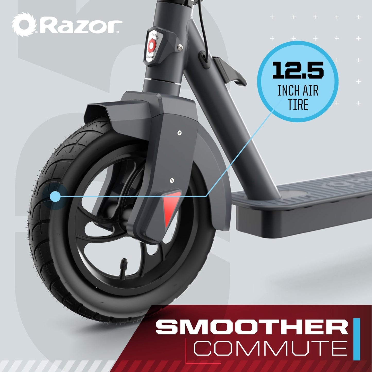 سكوتر كهربائي Razor C25 رمادي 25 كم/ساعة 36 فولت