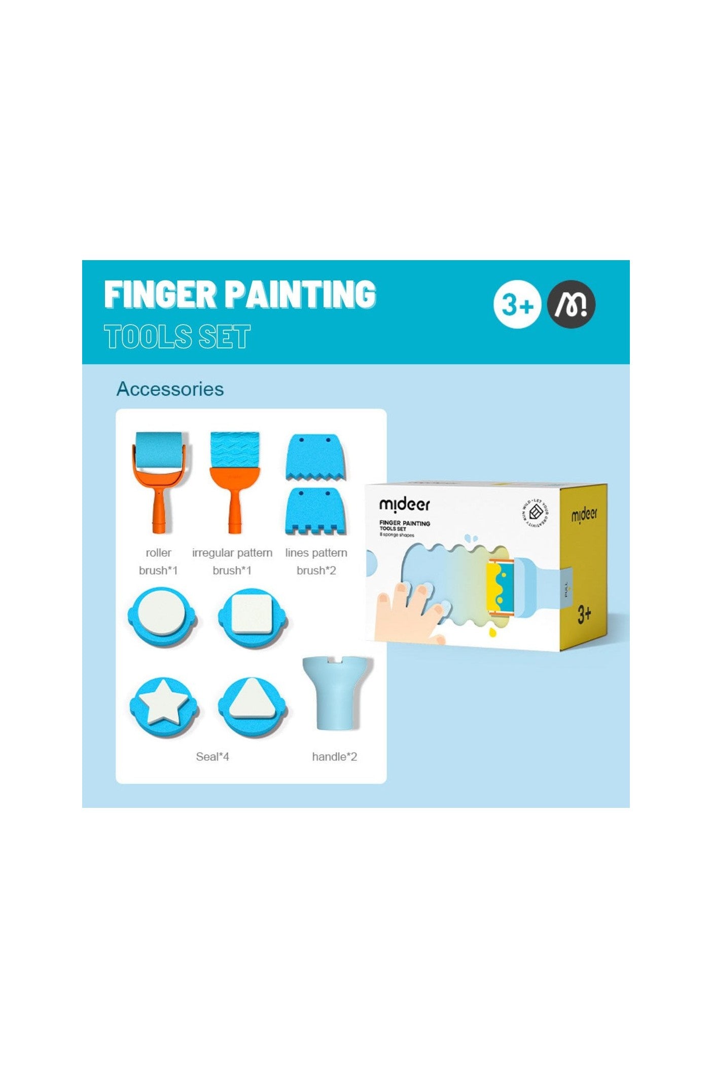 Finger Painting Tools Set