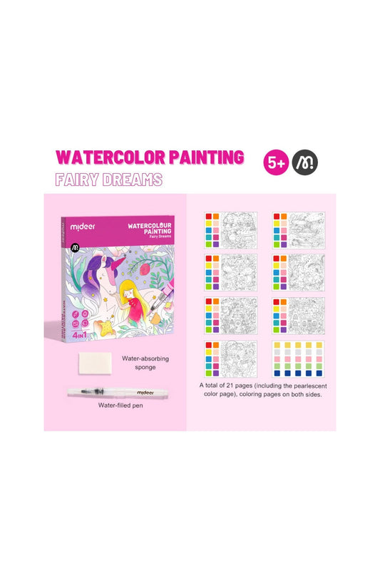 Watercolor Painting Kit - Fairy Dreams