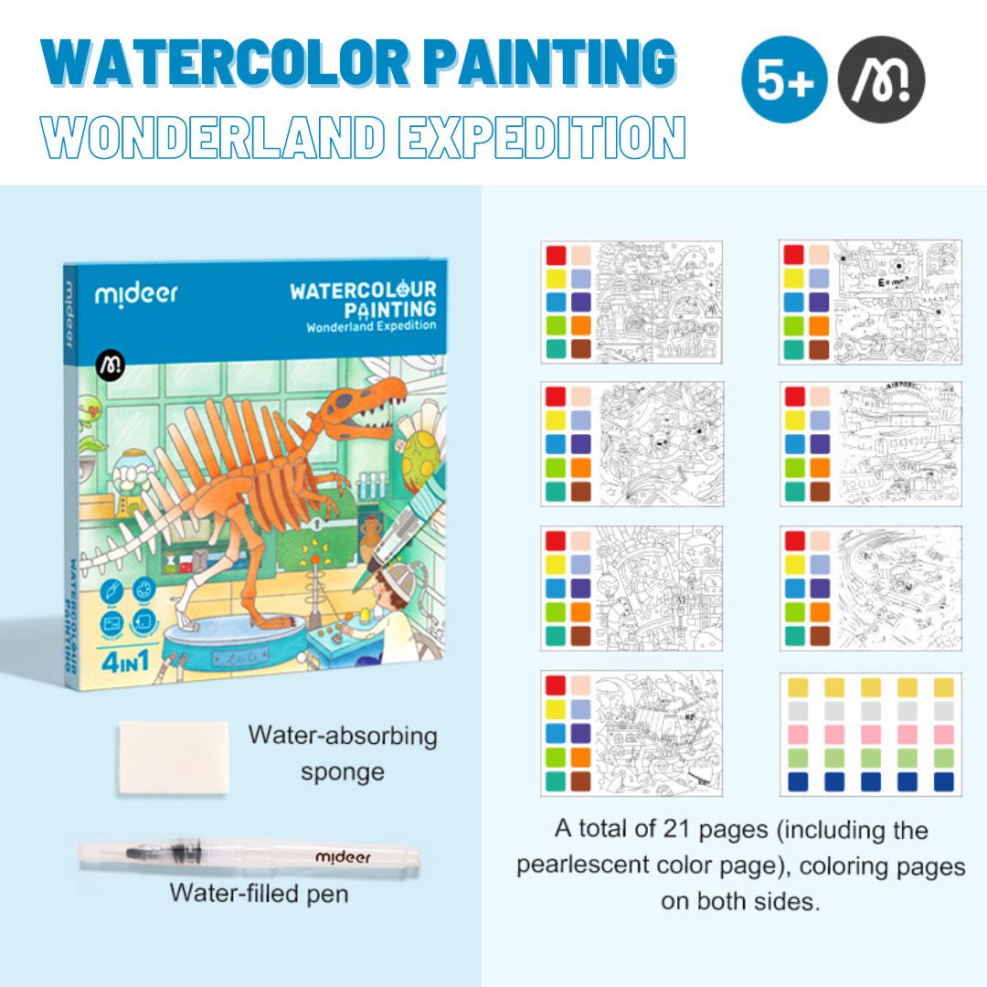 Watercolor Painting Kit - Wonderland Expedition