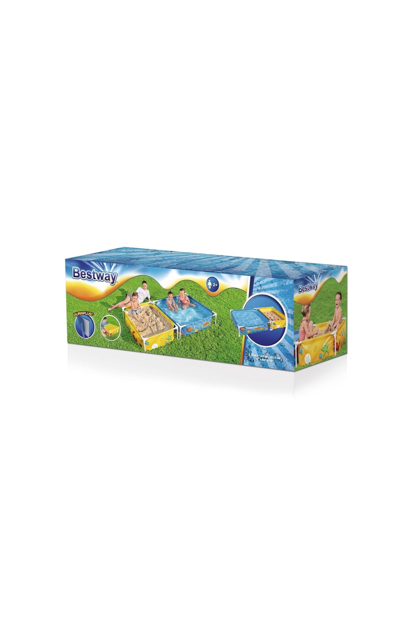 Bestway Frame Pool & Sandpit 213X122X305Cm