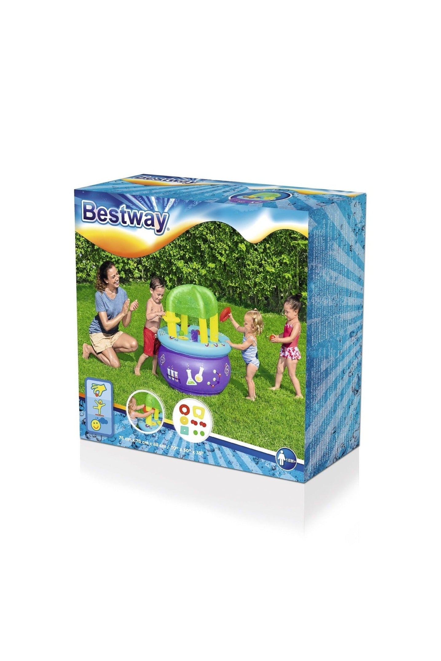 Bway Playcenter Lil Learnlab 76X76X88Cm