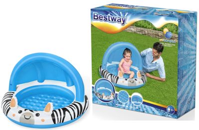 Bway Uv Care Babyseat Safari 97X66Cm