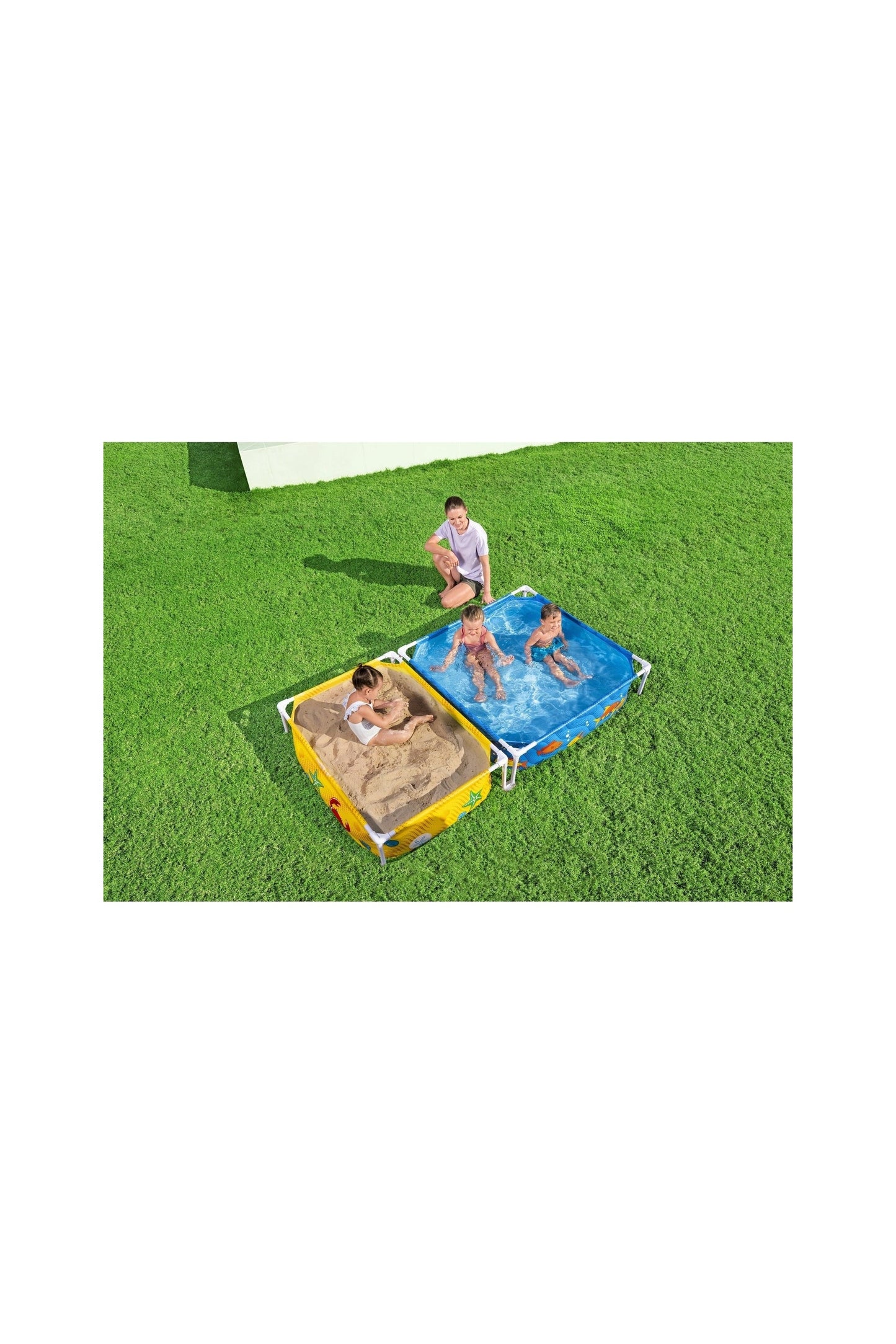 Bestway Frame Pool & Sandpit 213X122X305Cm