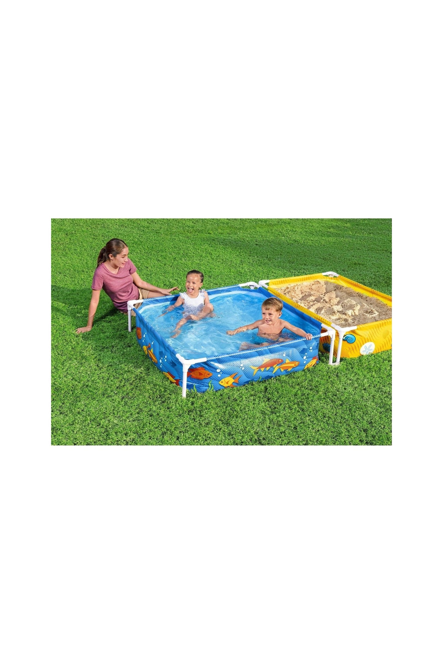 Bestway Frame Pool & Sandpit 213X122X305Cm