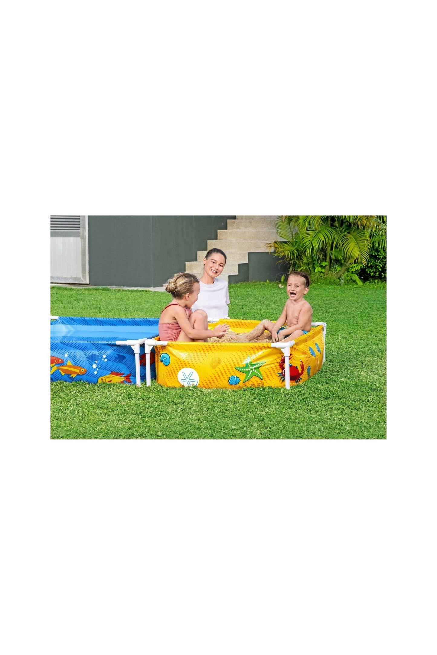 Bestway Frame Pool & Sandpit 213X122X305Cm