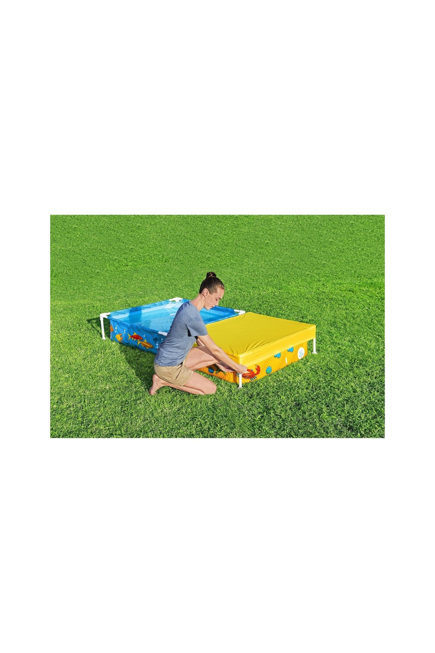 Bestway Frame Pool & Sandpit 213X122X305Cm