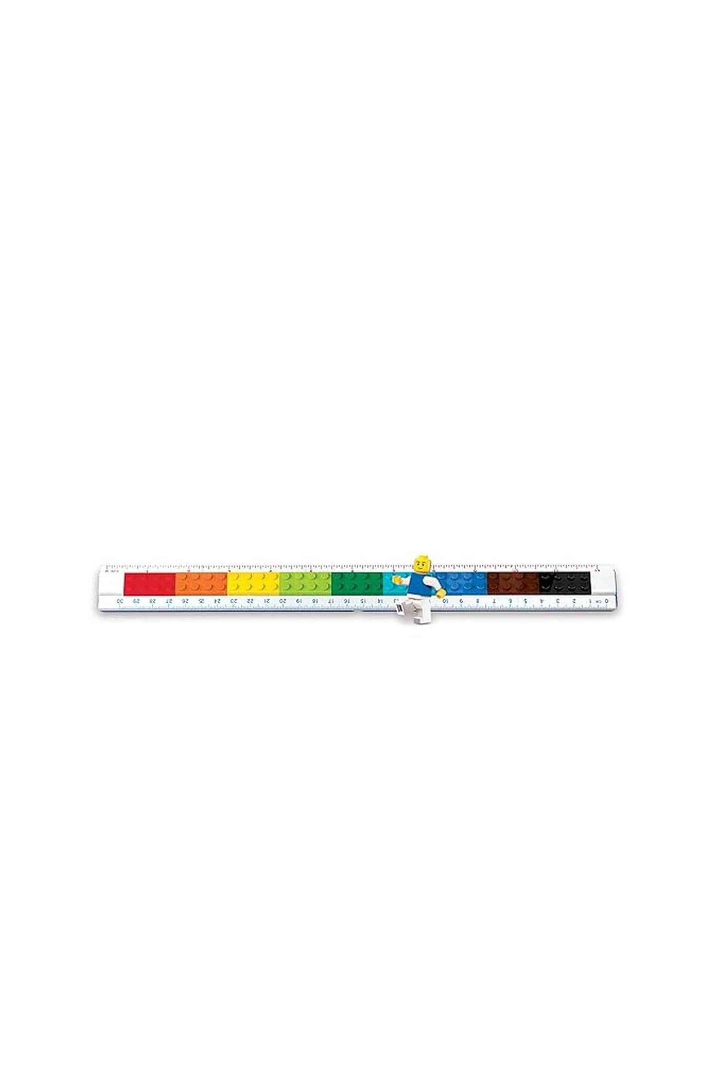 Lego Stationery Buildable Ruler With Minifigure