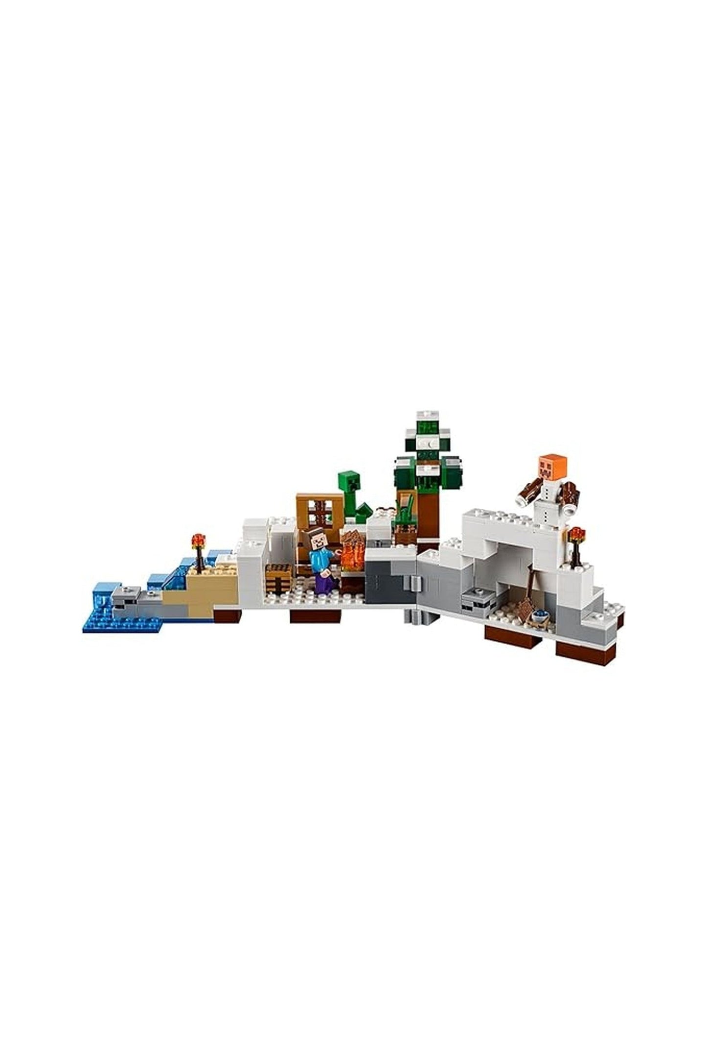 Lego Minecraft The Snow Hideout Building Kit