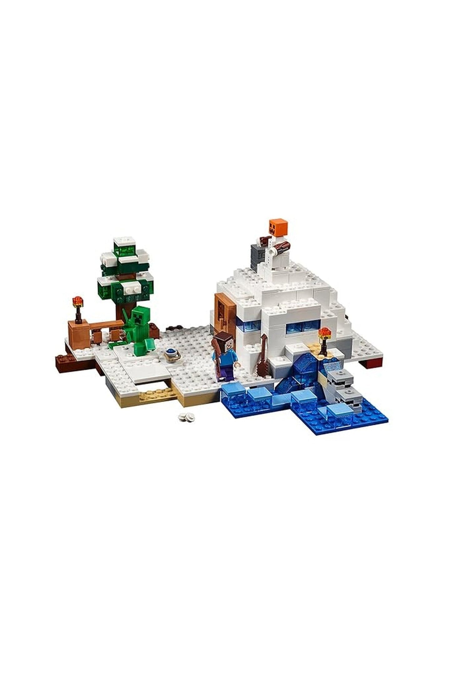 Lego Minecraft The Snow Hideout Building Kit