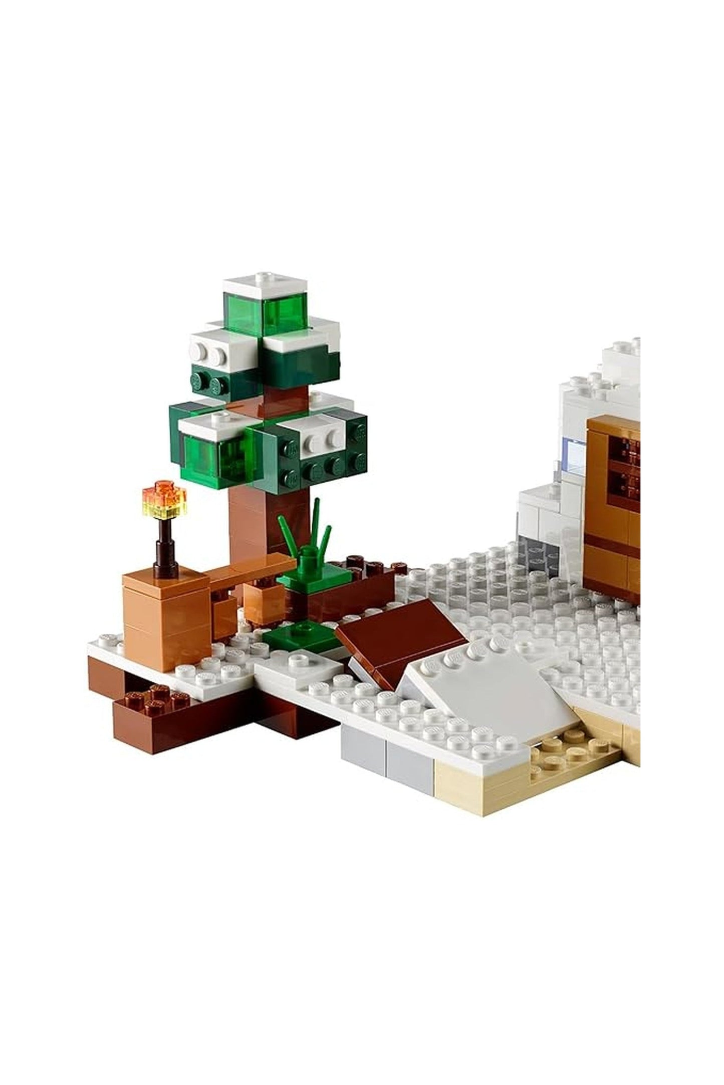 Lego Minecraft The Snow Hideout Building Kit