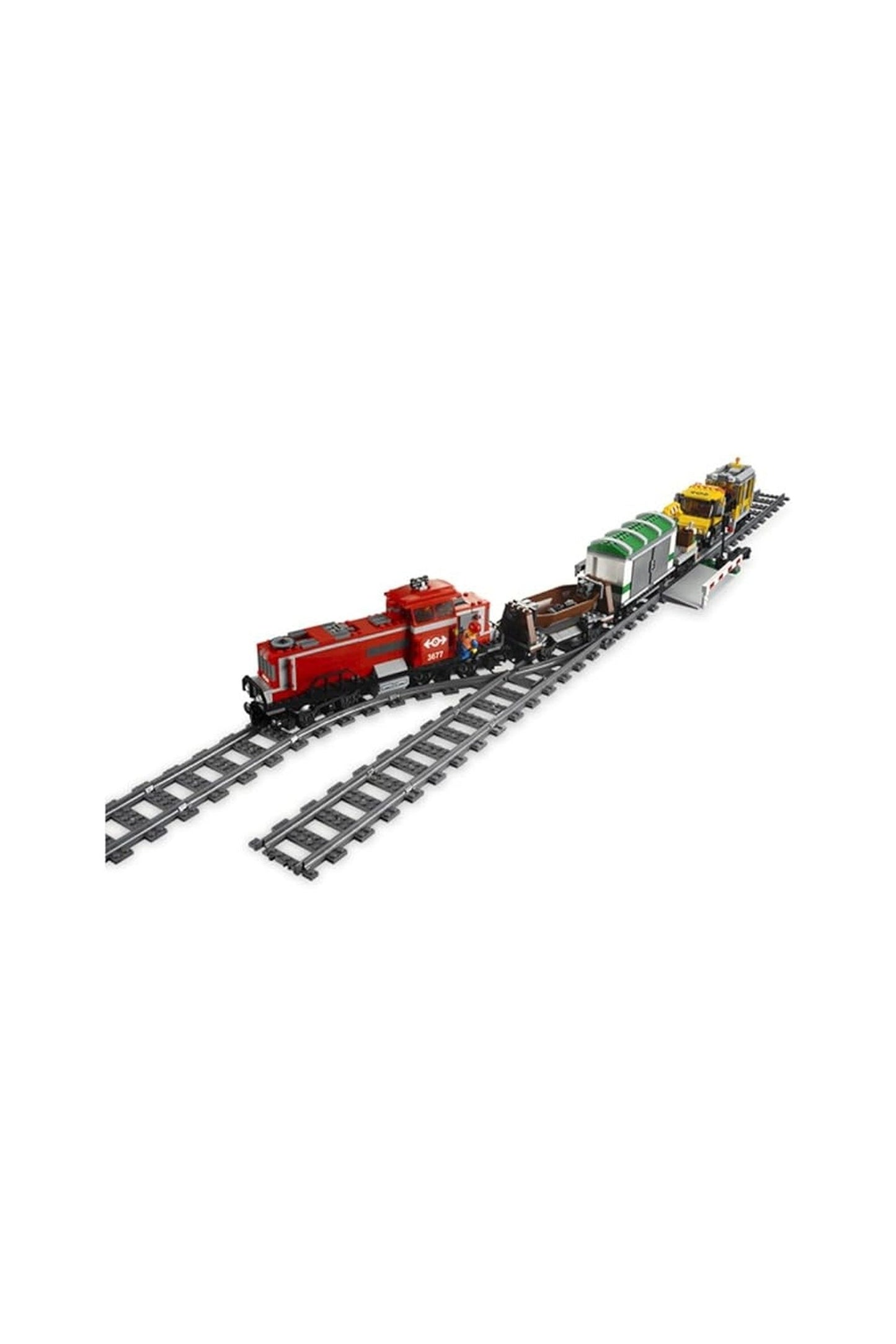 Lego Train Set Red Cargo Train