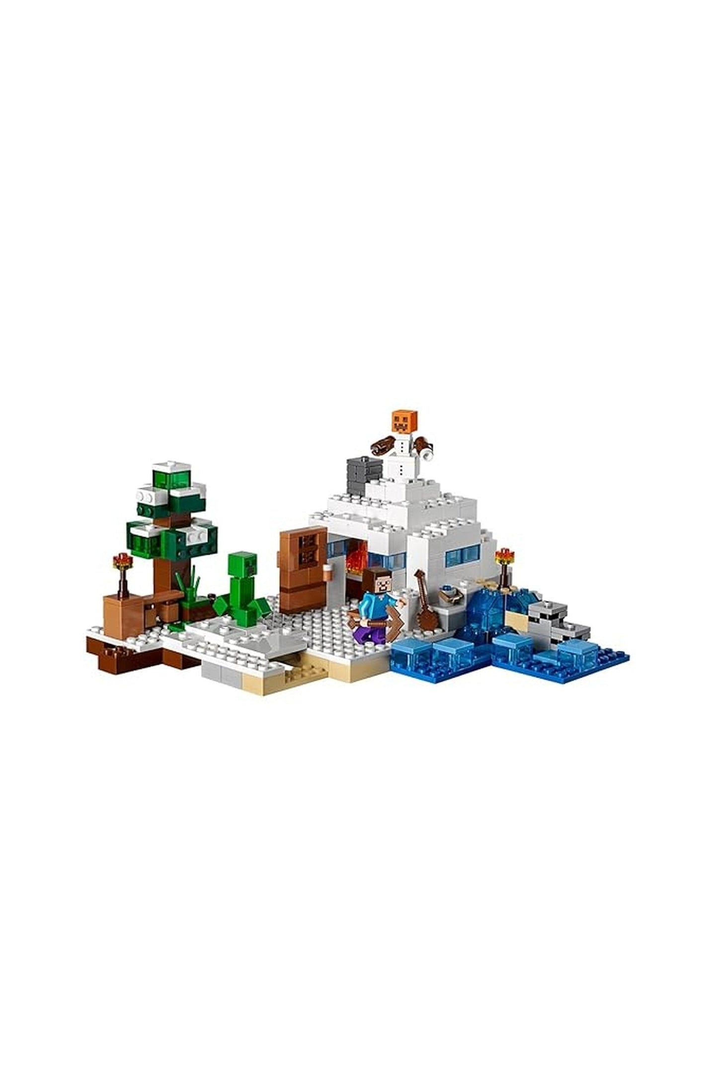 Lego Minecraft The Snow Hideout Building Kit