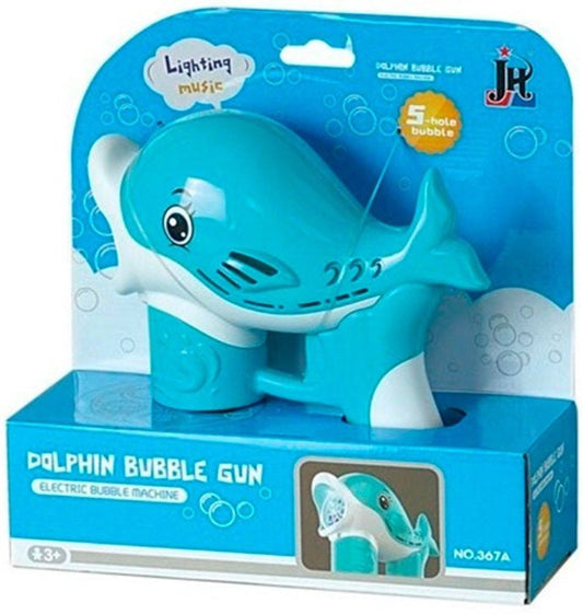 Dolphin Bubble Gun With Light