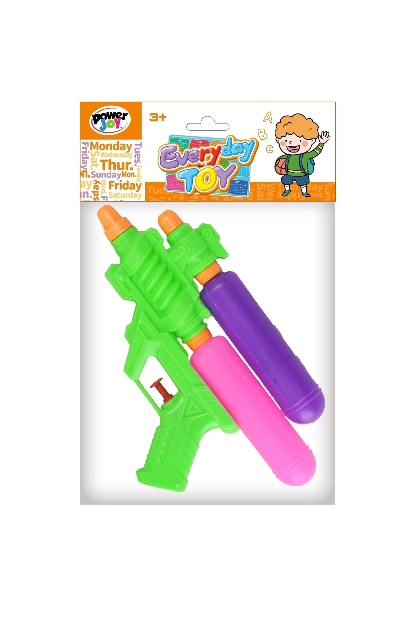 Power Joy Everyday Toy Water Gun  Assorted (Style and Color May Vary)