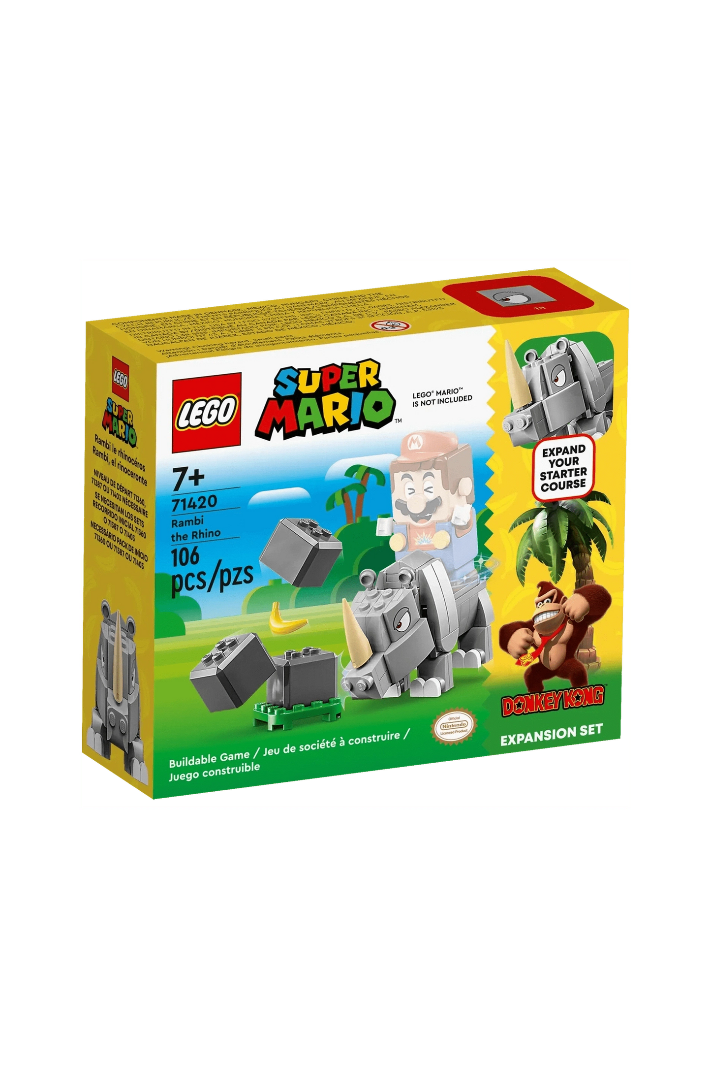 Lego Rambi The Rhino Expansion Set