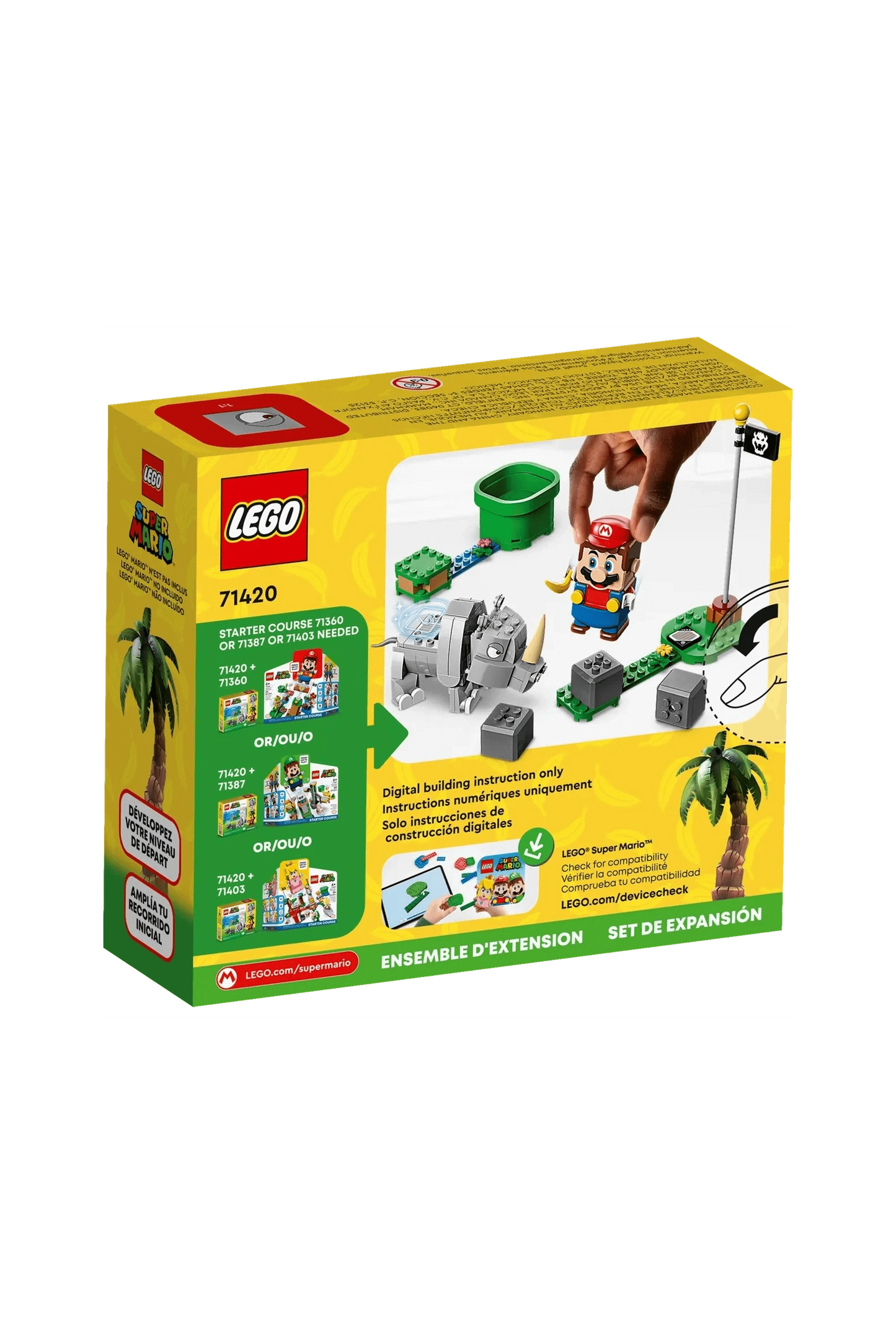 Lego Rambi The Rhino Expansion Set