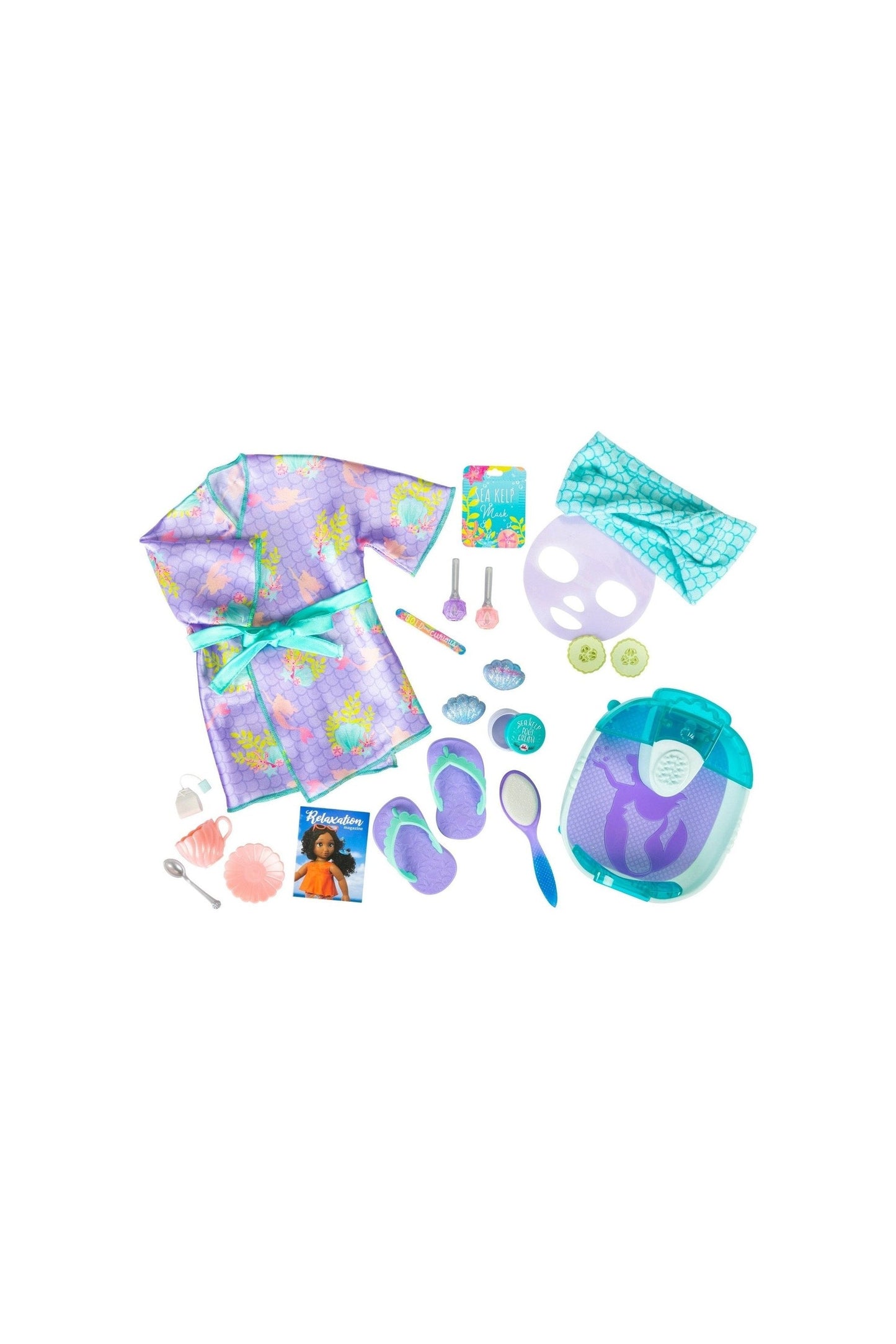 Disney ILY Ariel Inspired Deluxe Accessory Pack Spa Set