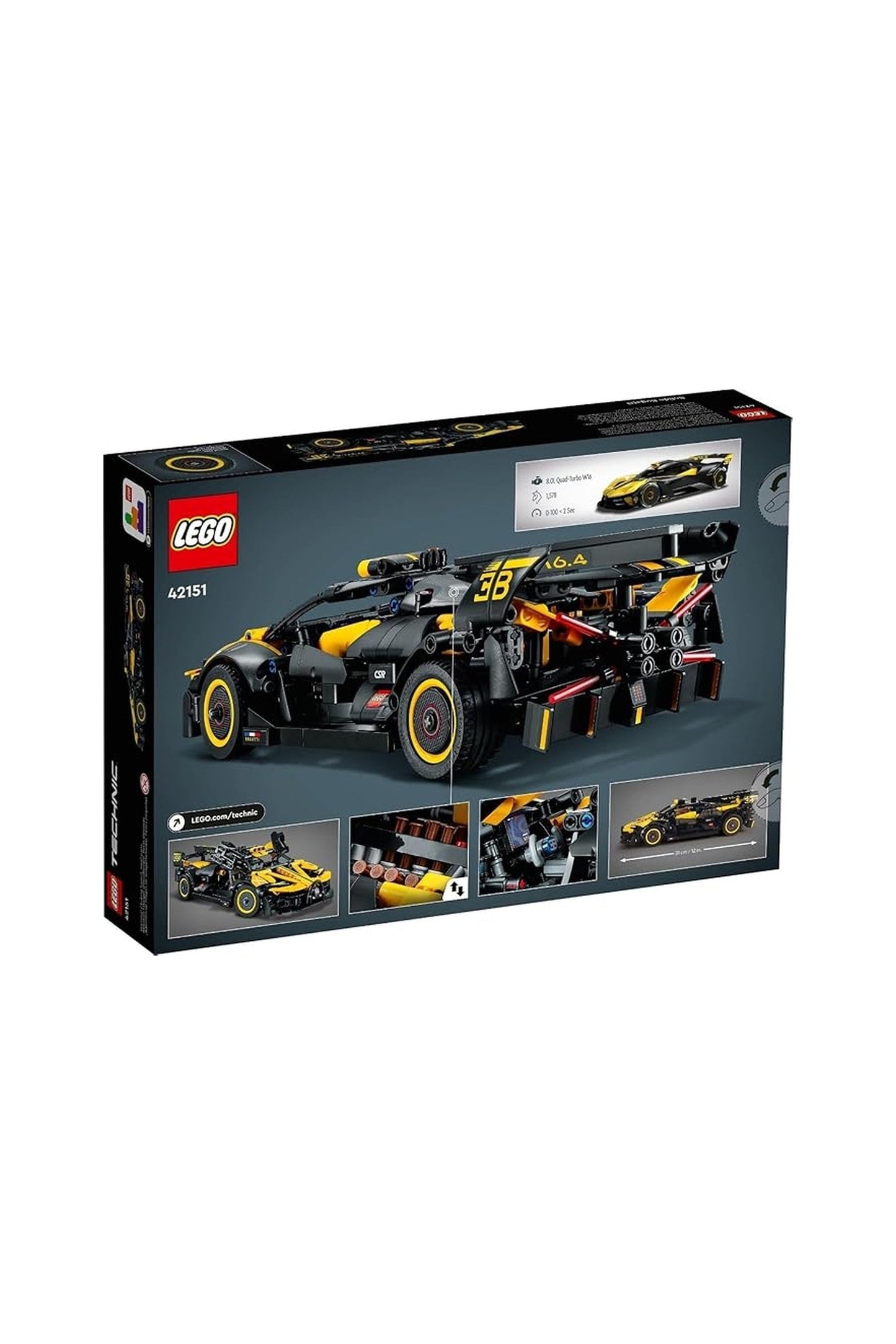 Lego Technic Bugatti Bolide Building Toy Set