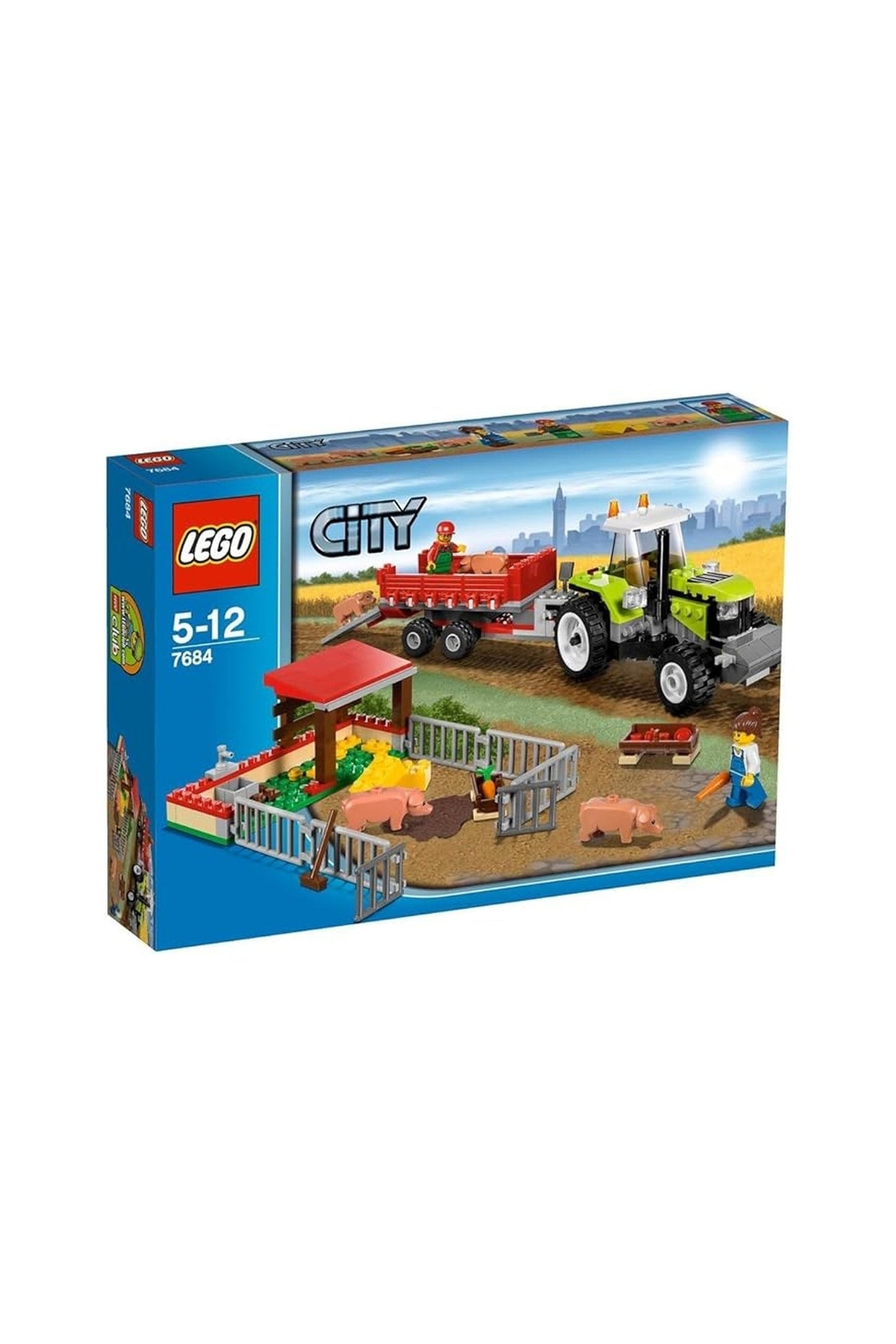 Lego City Set Pig Farm & Tractor