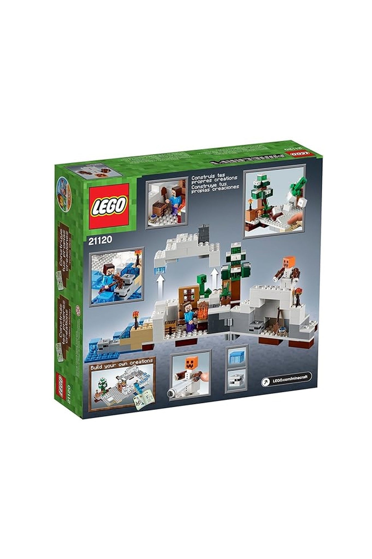 Lego Minecraft The Snow Hideout Building Kit