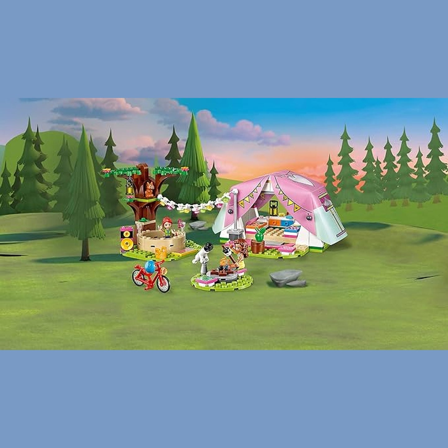 Lego Friends Nature Glamping Outdoor Adventure Playset