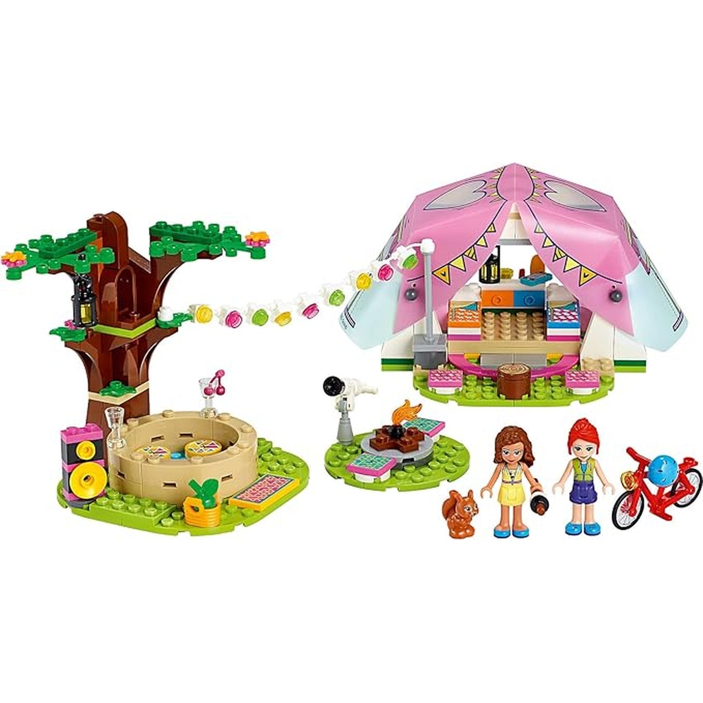 Lego Friends Nature Glamping Outdoor Adventure Playset