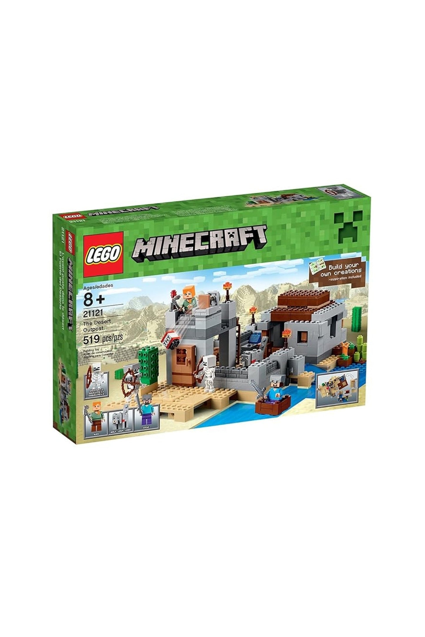 Lego Minecraft The Desert Outpost Building Kit