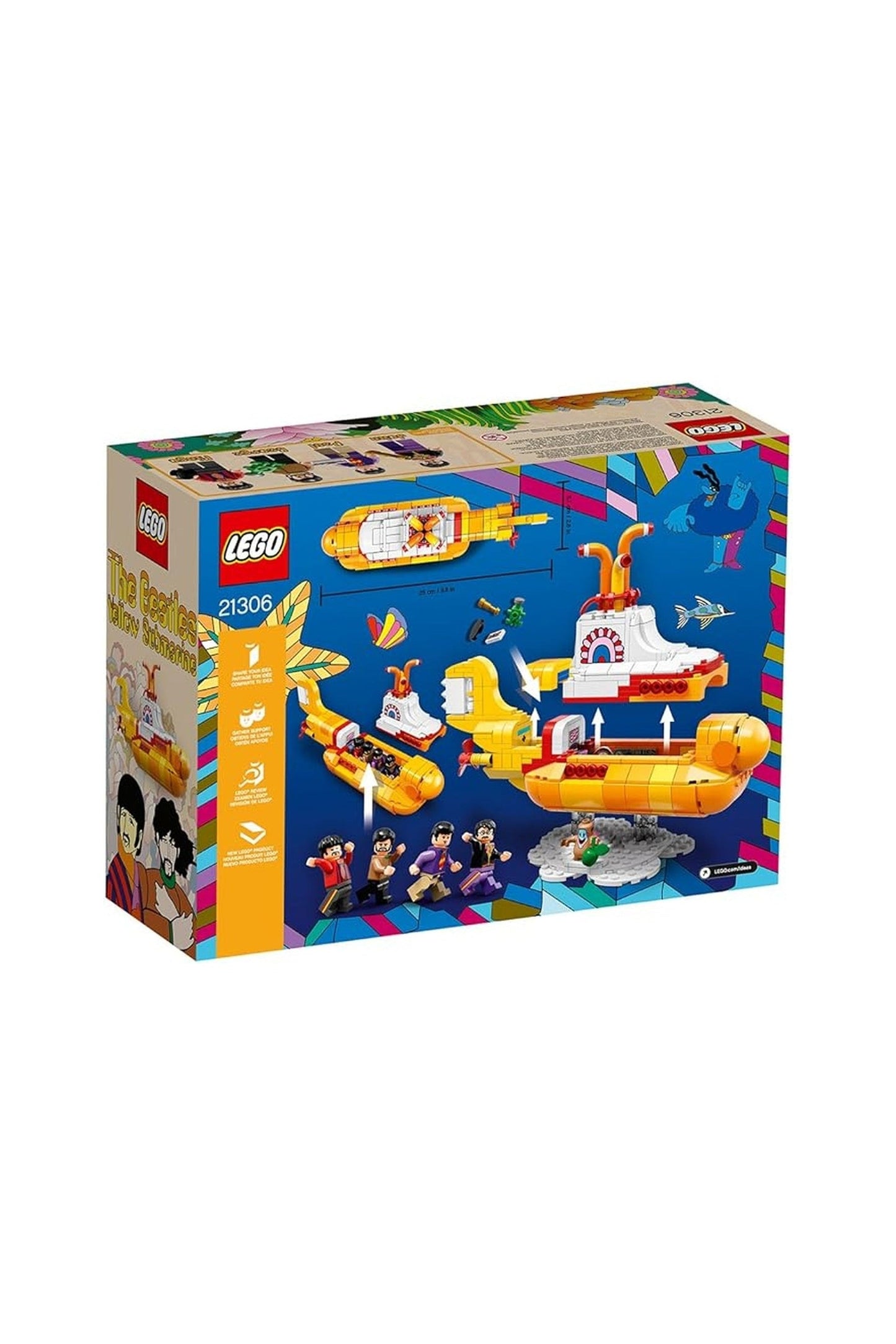 Lego Yellow Submarine Building Toy