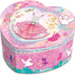 Heart Shape Musical Jewelry Box