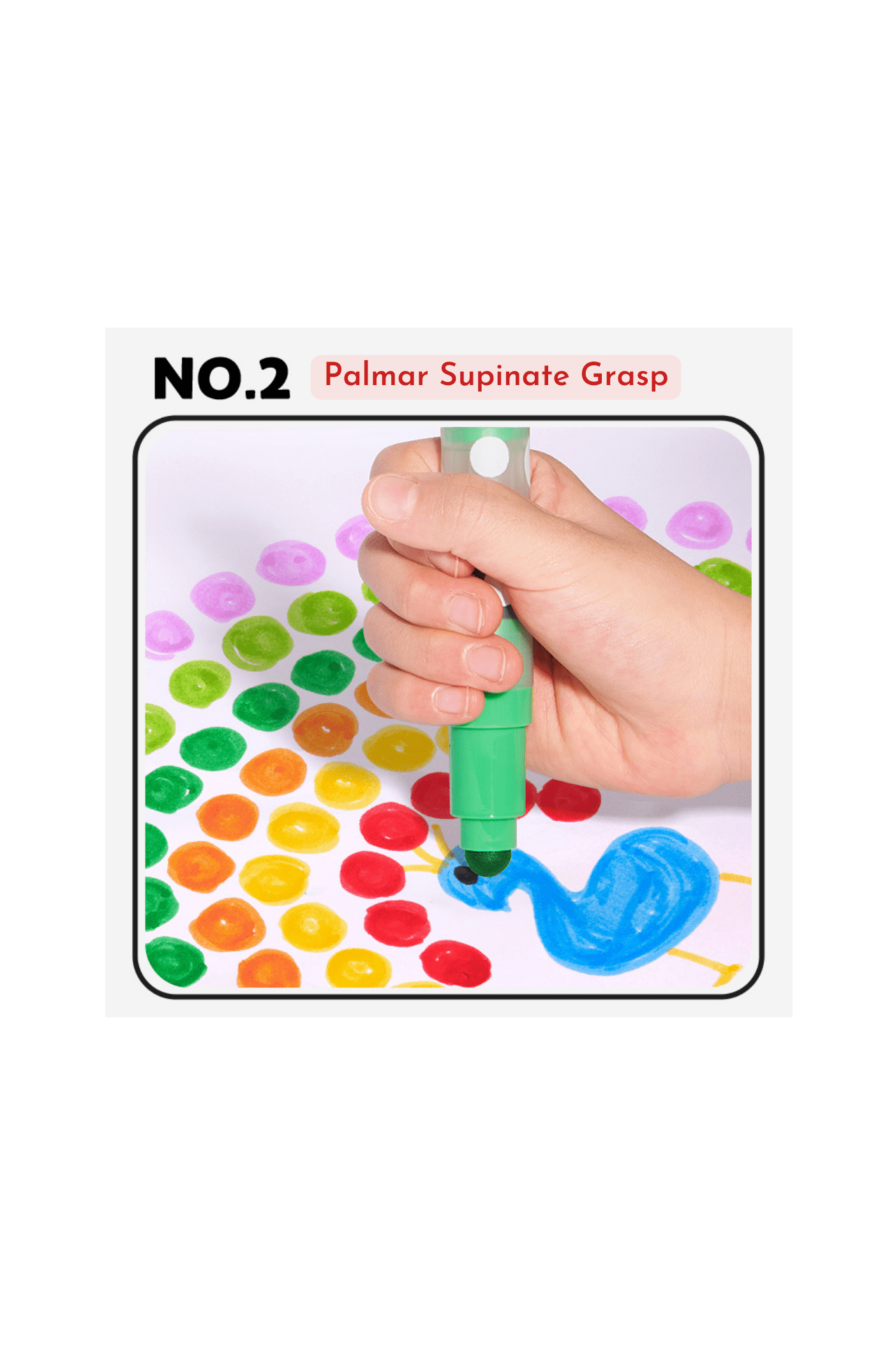 Washable Round Tip Markers - 24 Colors