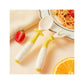 Bendable Cutlery For Kids - Yellow