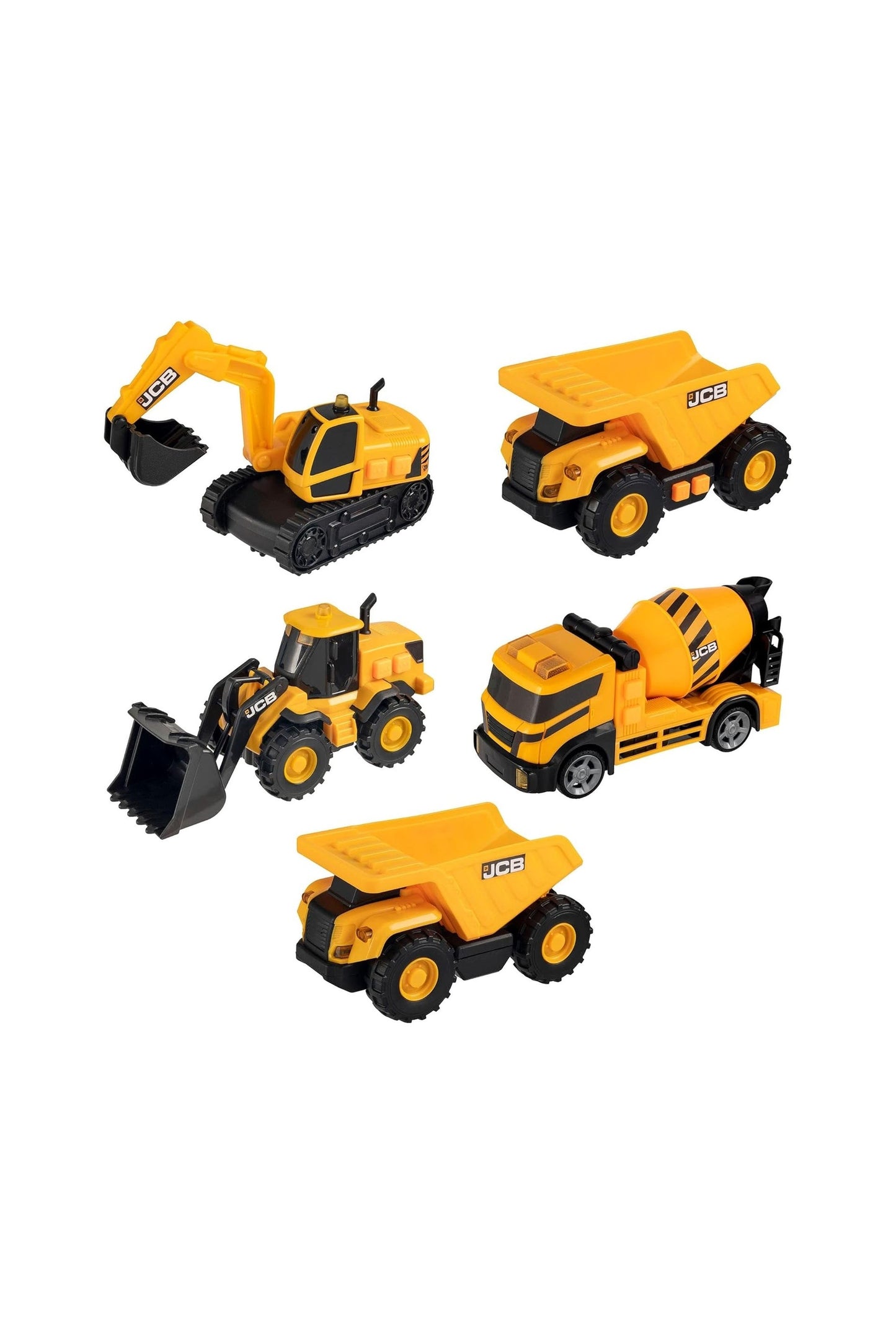 TZ JCB Small Light & Sound 5 Pack