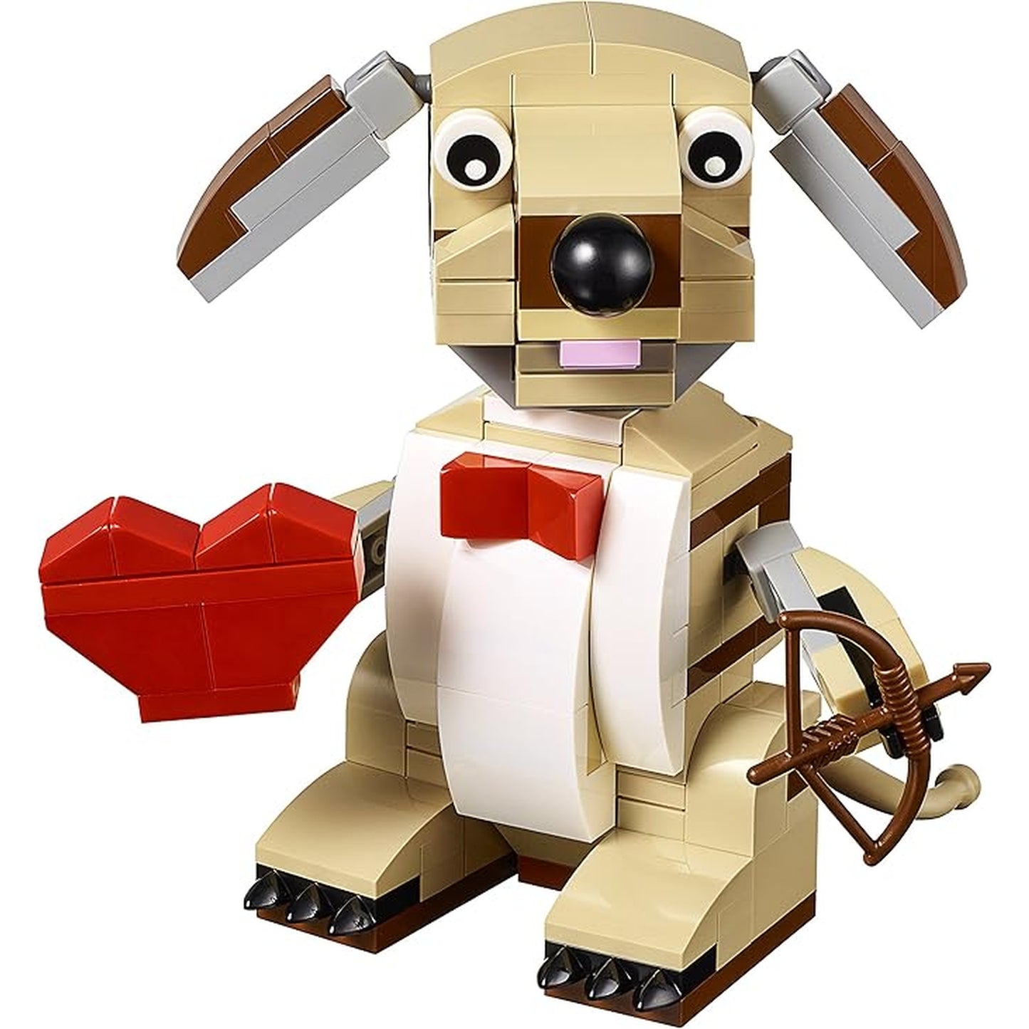 Lego Bricks & More Valentines Cupid Dog 40201 Building Kit