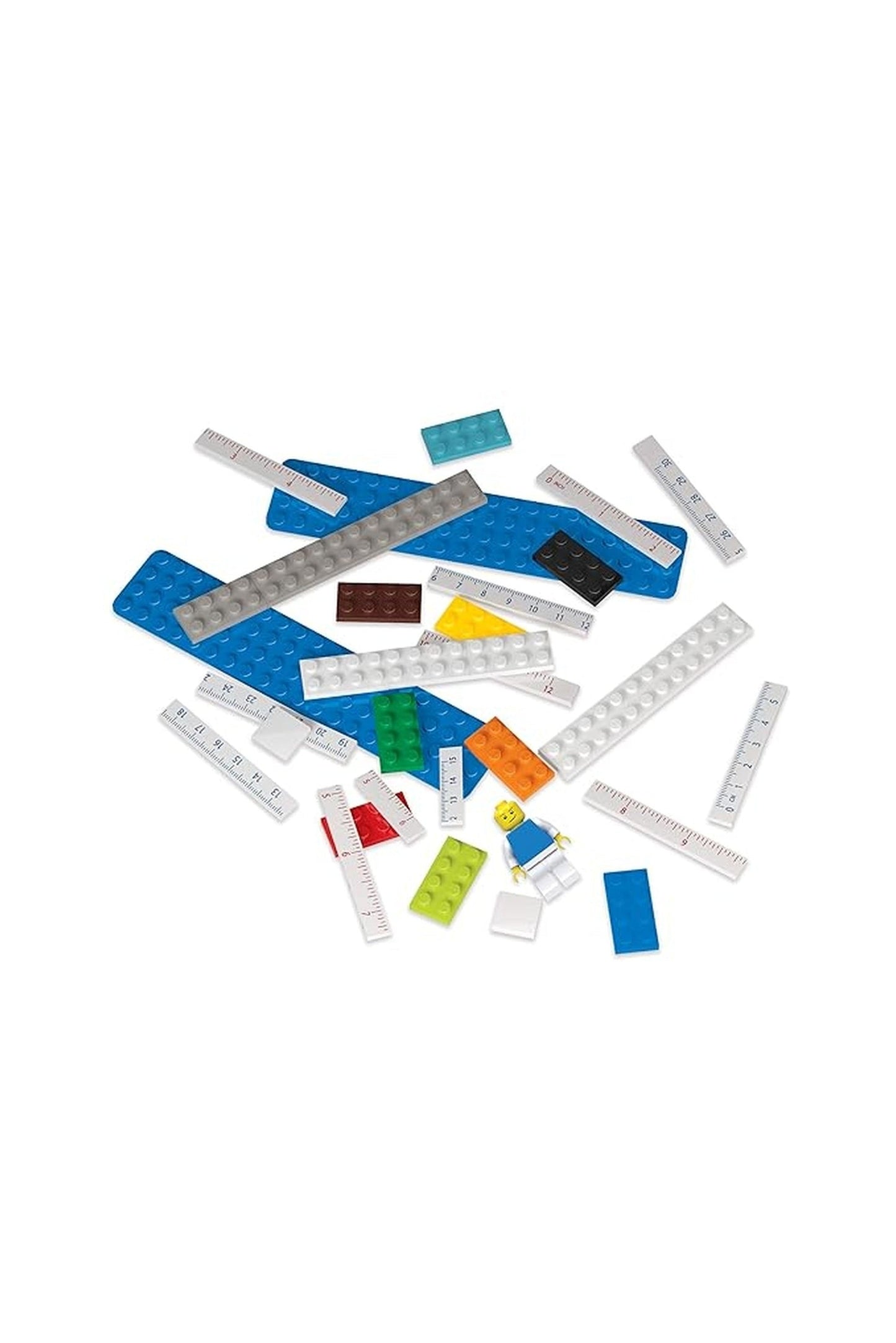 Lego Stationery Buildable Ruler With Minifigure