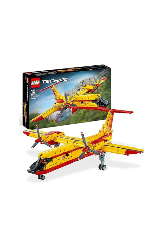 Lego Technic Firefighter Aircraft Building Toy Set