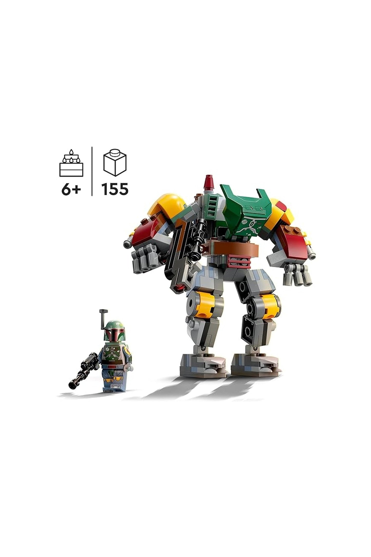 Lego Star Wars Boba Fett Mech Building Toy Set