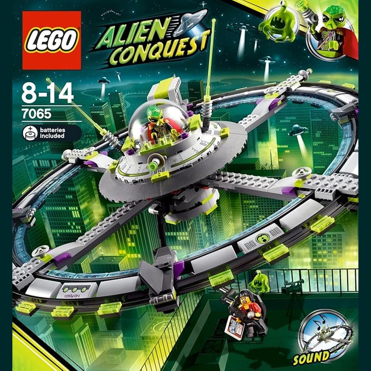 Lego Alien Conquest Alien Mother Ship