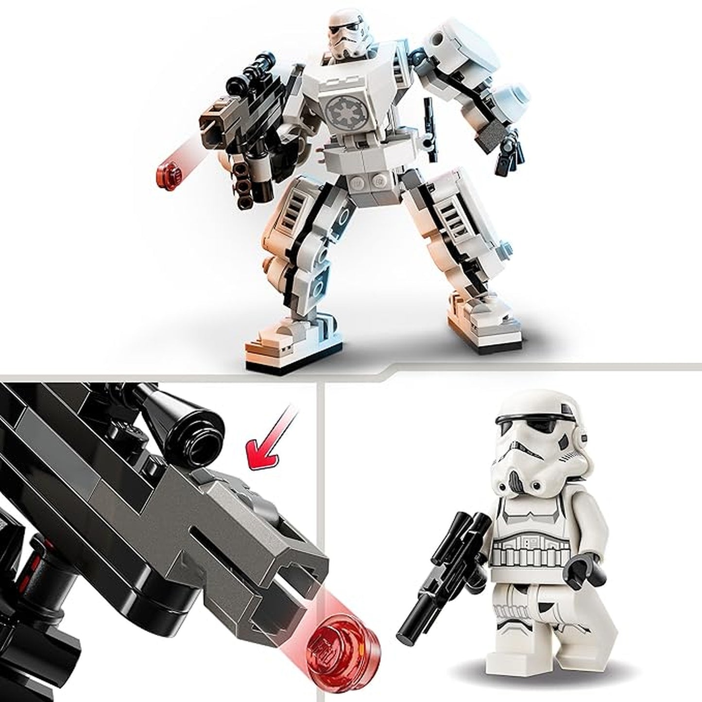 Lego Star Wars Stormtrooper Mech Building Toy Set