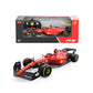 Power Joy Remote Control Ferrari F1-75 1/18 Battery Operated