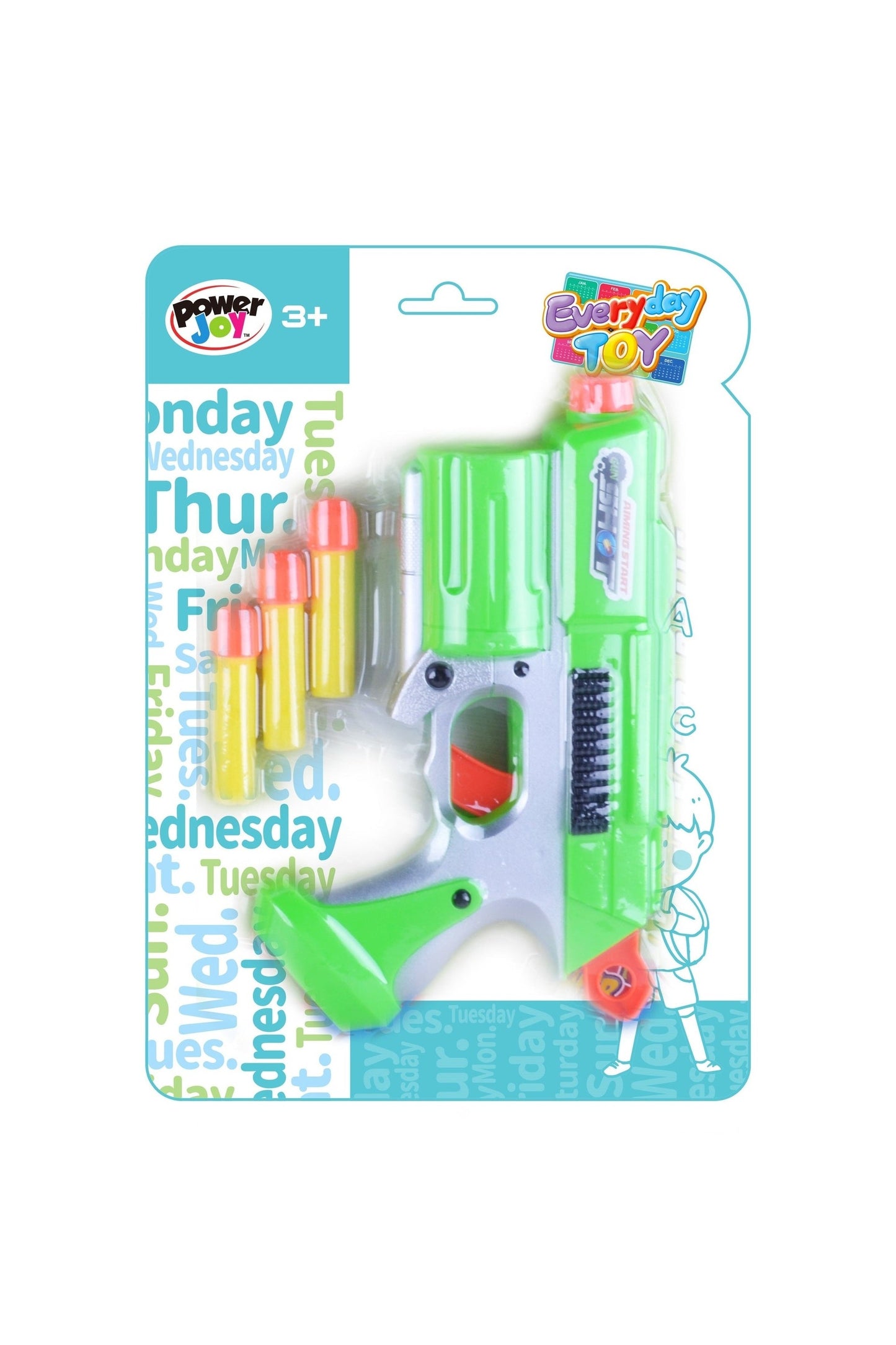 مسدس رمي السهام الرغوي من Power Joy Everyday Toy