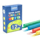 Dino Water Based Chalk - 12 Pcs