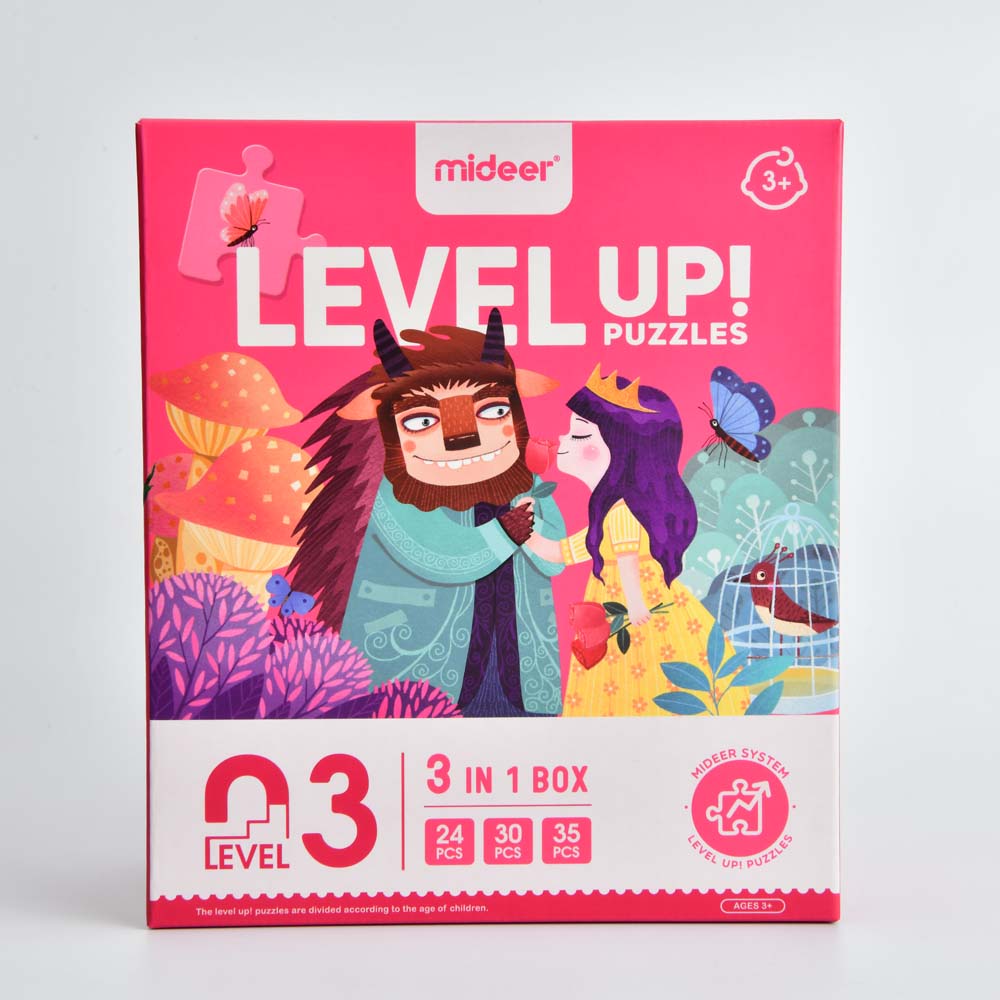 Level Up Puzzles - Princess (3 In 1) Level 3