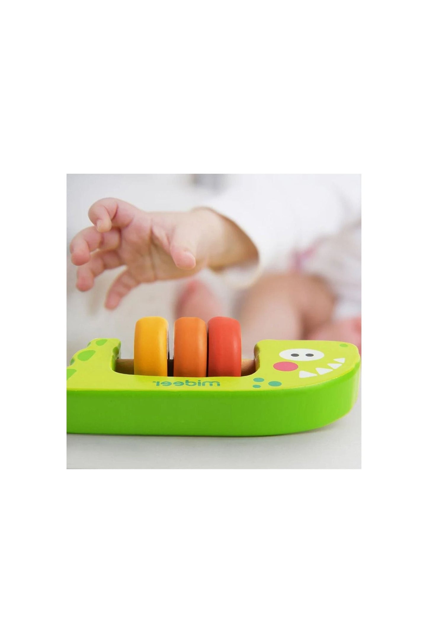 Dinosaur Rattle - Green