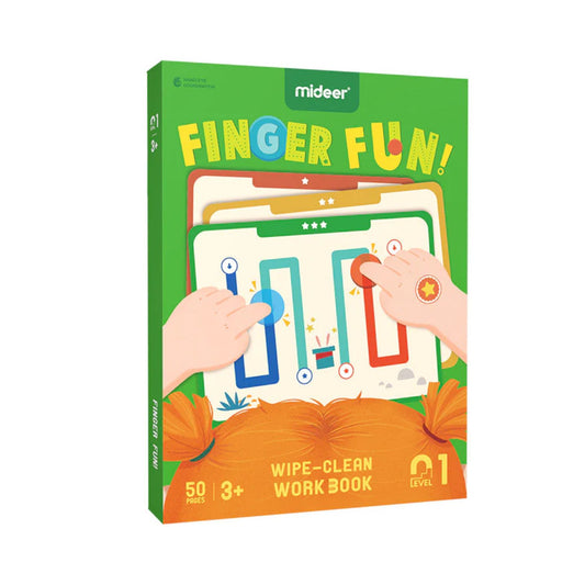 Finger Fun - Wipe-Clean Workbook