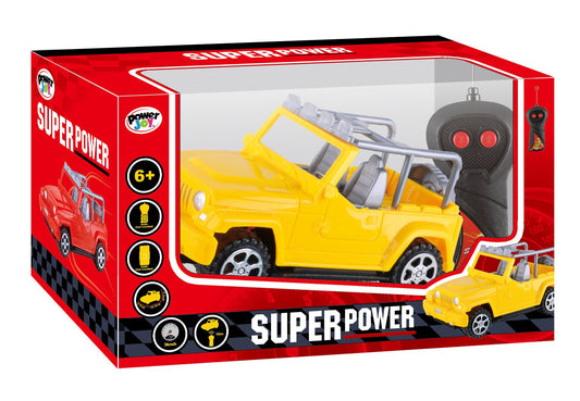 جهاز التحكم عن بعد Power Joy Super Power 1/24 قناة أحادية تعمل بالبطارية