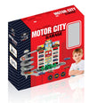 مرآب Power Joy Vroom Vroom Motor City مع 4 سيارات