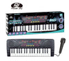 Power Joy Music Keyboard 37 keys with Mic Battery Operated