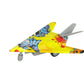 Power Joy Everyday Toy Pullback Diecast Fighter 1/80  Assorted (Style and Color May Vary)